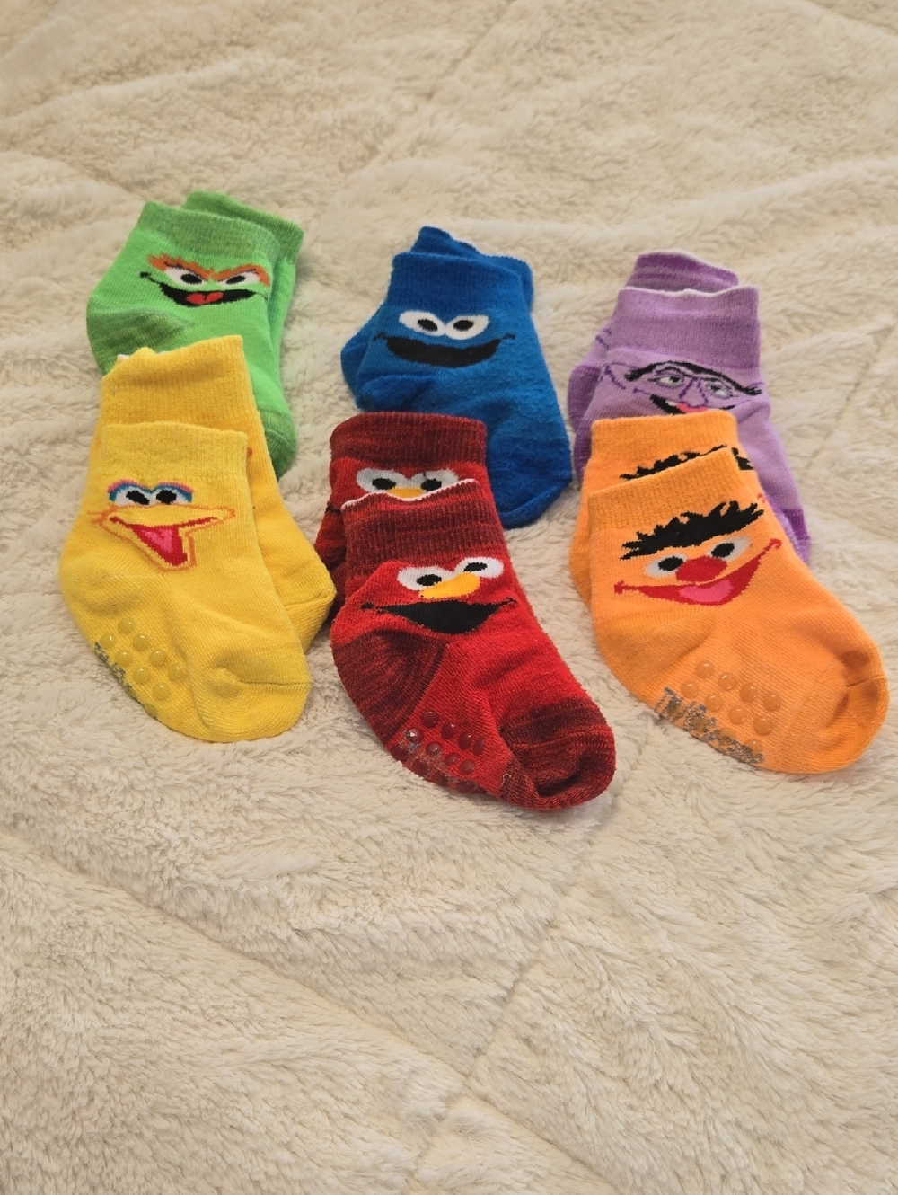 Sesame Street Character Baby Socks - Multicolor Pack